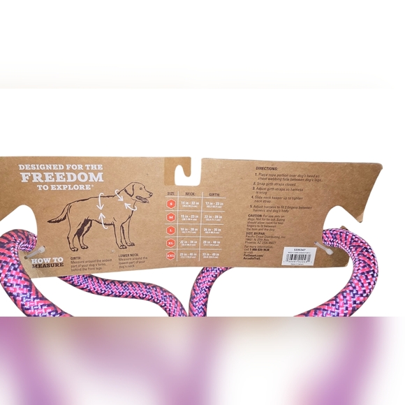 Purple and Black Dog Harness - Picture 3 of 5